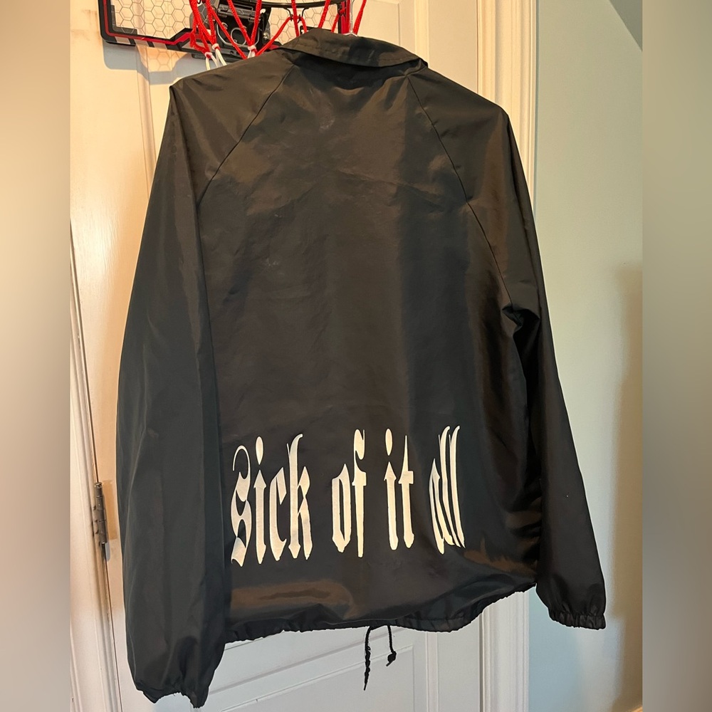 Vintage Sick of if it All windbreaker